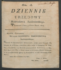 dziennik urzedowy woj.sandomierskiego 1819-18-00001